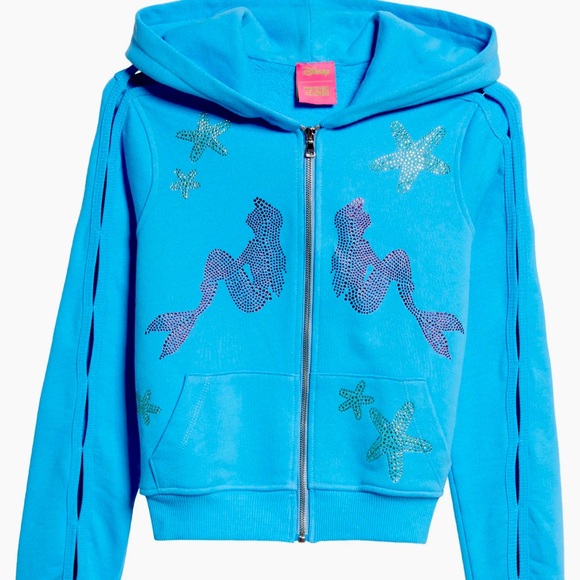 Marshall Columbia officially, licensed, rare Disney  little mermaid jacket - Picture 2 of 8